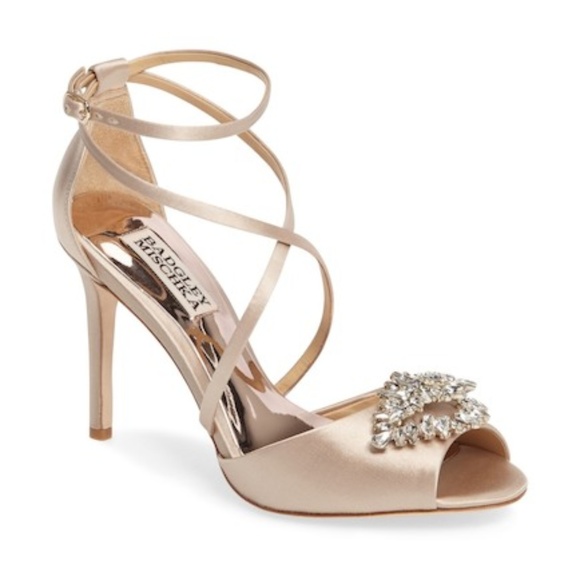 Badgley Mischka Shoes - Badgley Mischka Tatum Embellished Strappy Sandal